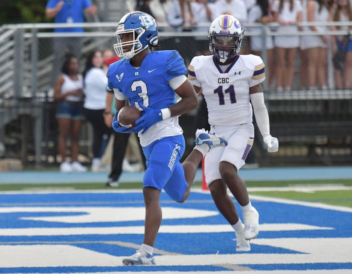 Bryant wide receiver Mytorian Singleton (Jimmy Jones)